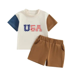Independence Day Toddler Top and Short Set