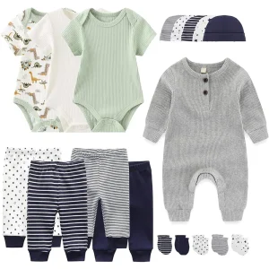 Soft & Comfortable Baby Clothing & Accessories 18 Pieces